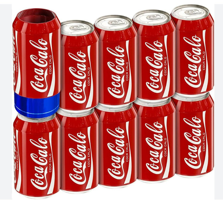 Silicone Beer Can Sleeves 10-Pack - Discreet 12oz Can Covers for Golf & Outdoor