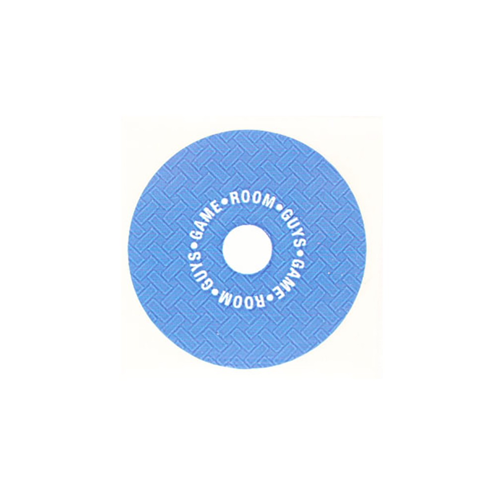 Set of 10 Electric Blue Billiard Table Spots for Pool Tables
