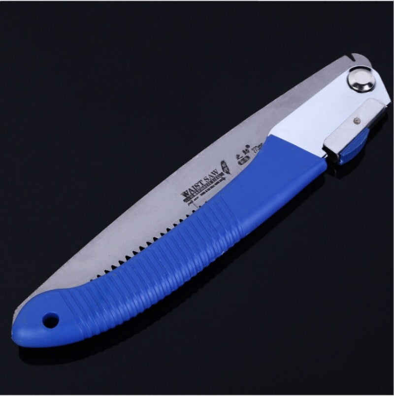 Folding Hand Saw with Long Blade for Wood Pruning Camping Gardening