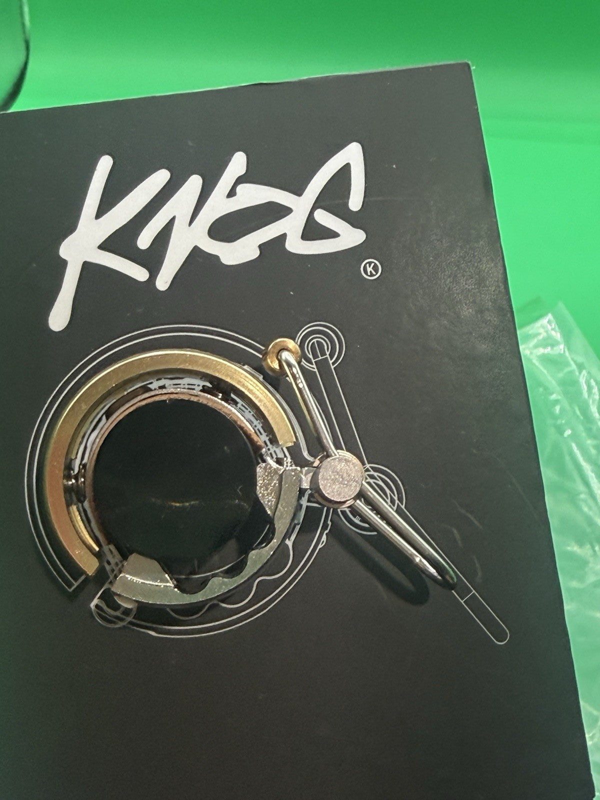 Small Brass Bicycle Bell - CNC Machined Cycling Accessory