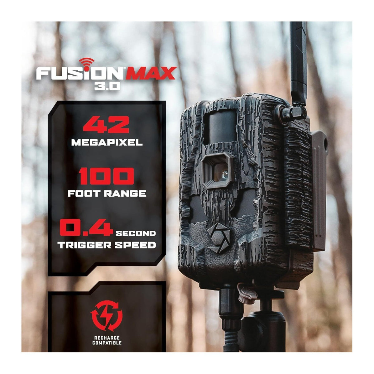 Cellular Trail Camera 42MP Max Detection Range 2-Pack