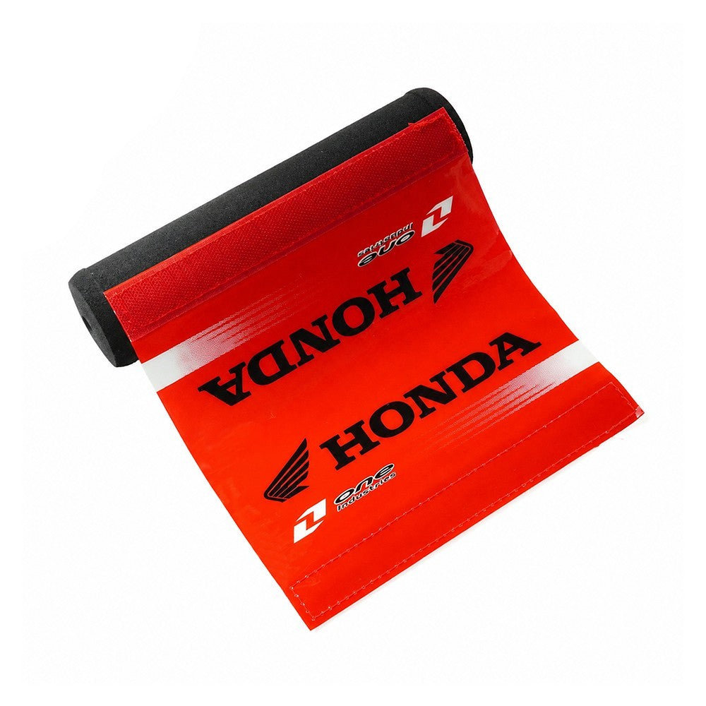 Handlebar Protector Pad 7.9in Foam Bike ATV Motorcycle Black Red