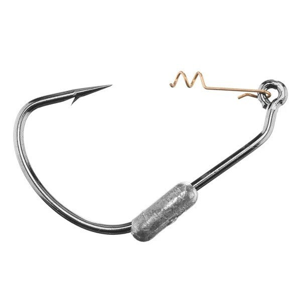 6 Pack Lake Fork Weighted Swim Bait Fishing Hooks 10/0 - Brand New