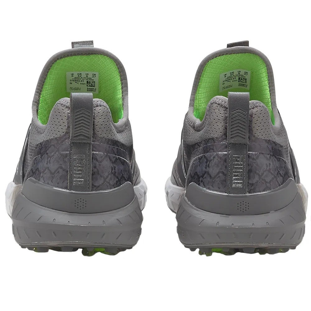 Golf Shoes Men Spiked Snakeskin Style Athletic Footwear – Multiple Sizes