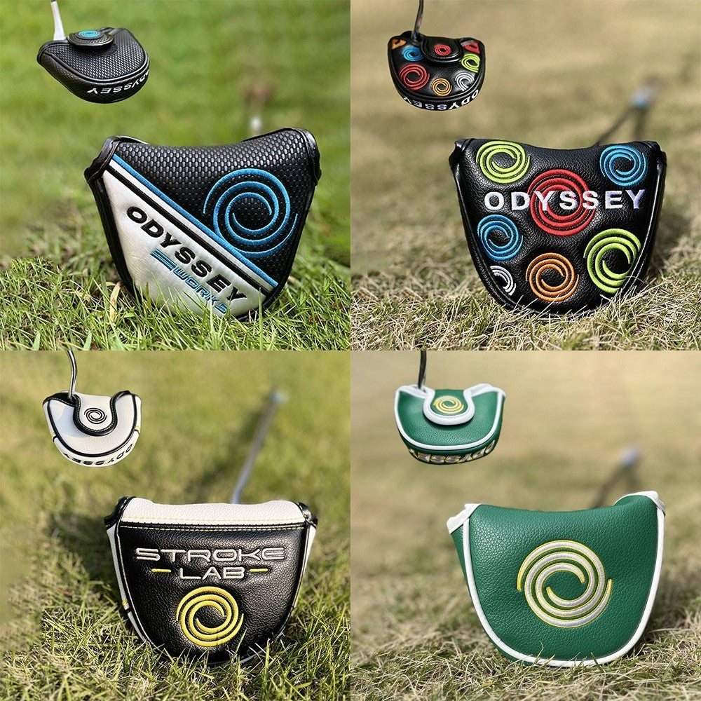 Golf Mallet Putter Headcover with Magnetic Closure - Odyssey Golf Accessory