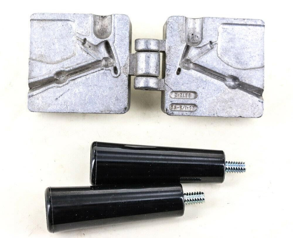 DIY Fishing Sinkers Mold for Power Head Weed Guard Jig 1/8 oz
