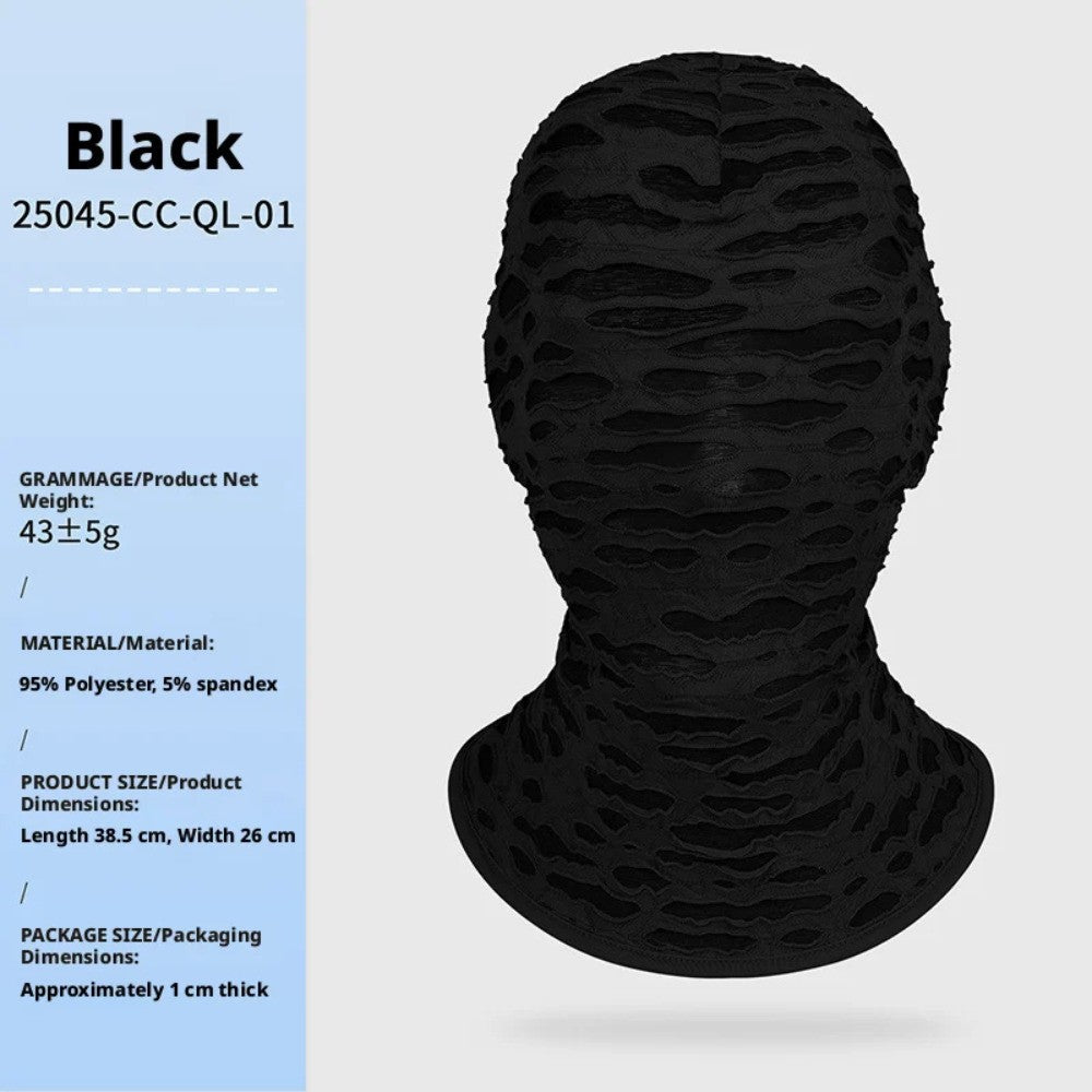 Full Face Breathable UV Protection Mask for Sun & Halloween