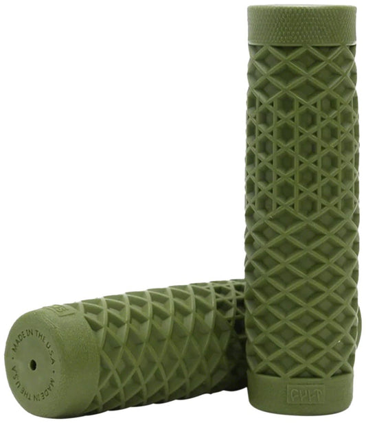ODI Cult x Vans Cruiser Handlebar Grips - Army Green Bicycle Accessories