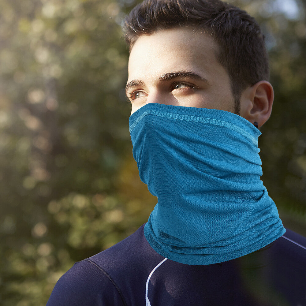 Breathable Cooling Neck Gaiter UV Face Mask Multi-Use Sun Protection Scarf