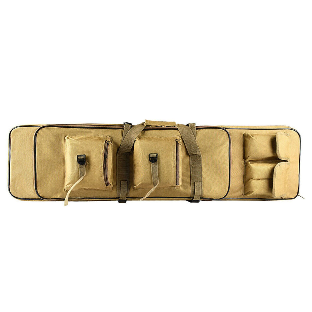 Tactical Rifle Bag with Multiple Compartments and Adjustable Straps