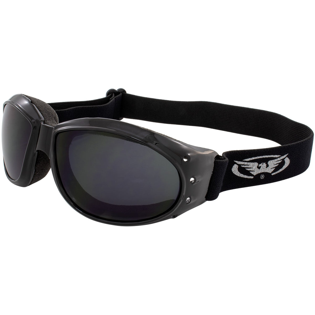 Black Goggle with Super Dark Lens UV400 for Shooting & Outdoor Sports