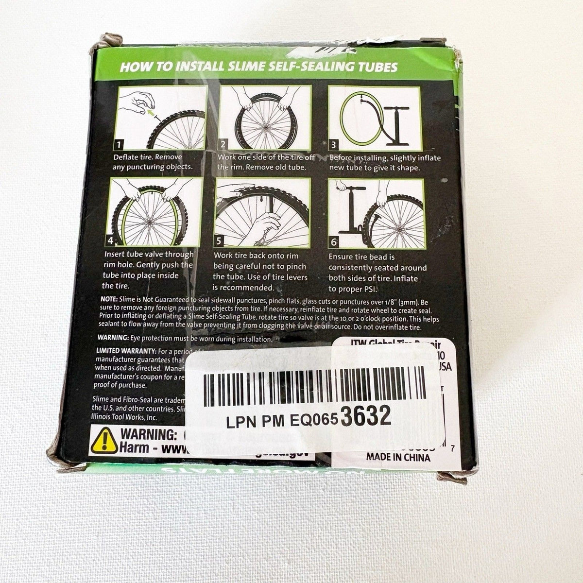 Slime Bike Inner Tube with Puncture Sealant 700x28-35mm - Road & City Bikes