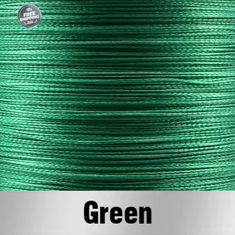 Heavy Duty Braided Fishing Line - Multiple Lengths & Strengths for Freshwater & Saltwater