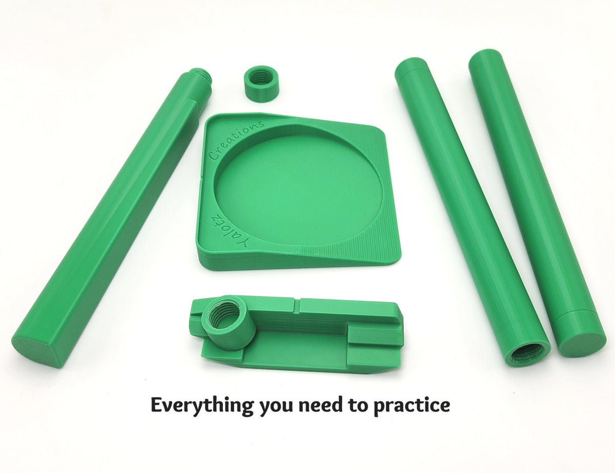 Collapsible Golf Putter with Travel Cup and Breakdown Shaft - Practice & Portable Golf Aid