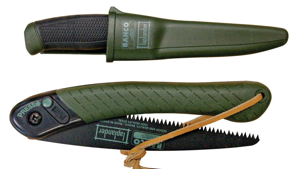 Folding Saw & Multi-Purpose Knife Set - Stainless Steel, Sweden Made