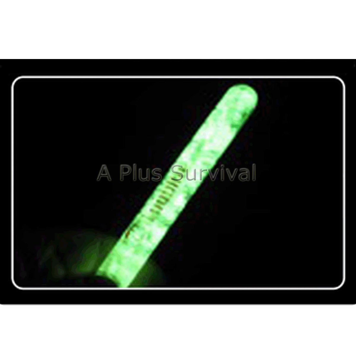 Glow in the Dark Light Stick Tube 6 Inches Reusable Safety Emergency Night Light