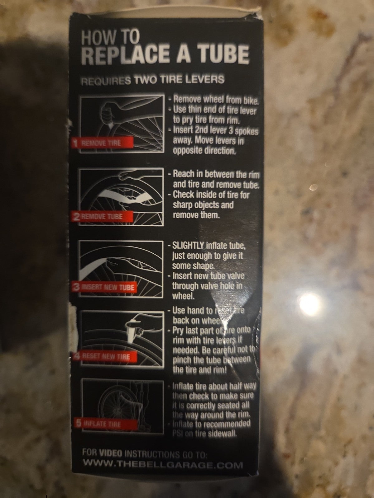 Kids Bicycle Inner Tubes 12.5 Inch with Schrader Valve - 2 Pack