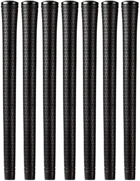 Golf Club Grips Set of 7 Midsize Tacky Long-Lasting Rubber Grips