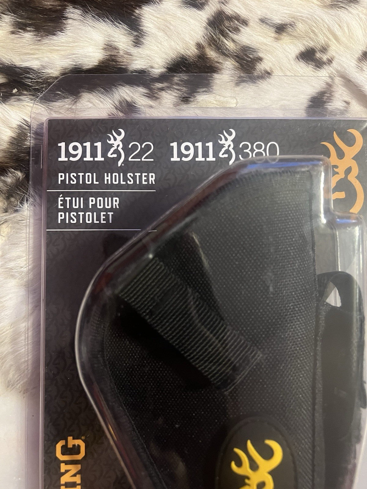 Nylon Gun Magazine Holster for 1911-22 and 1911-380 - Right/Left Hand, Black
