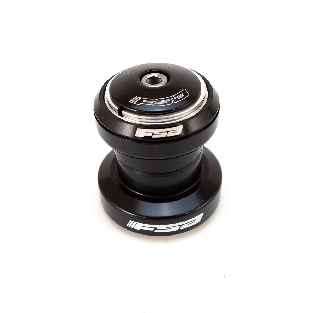Heavy Duty Bicycle Headset 1-1/8 Inch Threadless for BMX MTB Road Bikes - Black