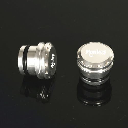 Motorcycle Frame Plugs & Seat Bolts Set for Monkey 125 - Silver