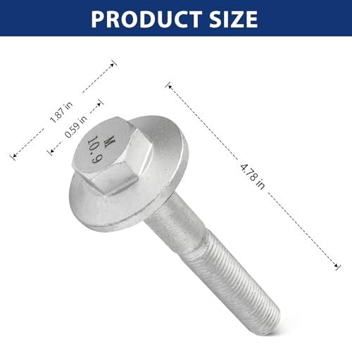 GM LS Harmonic Balancer Crank Bolt for Gen III/IV Engines - High-Strength Steel