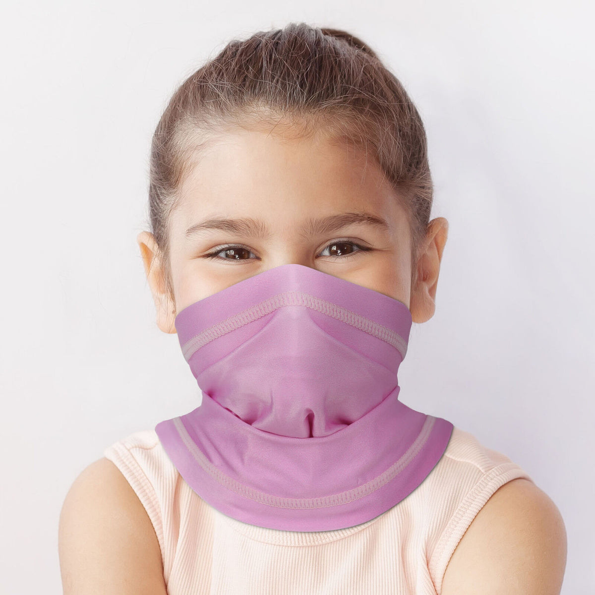 Kids UV Protection Breathable Neck Gaiter Face Mask Scarf Balaclava