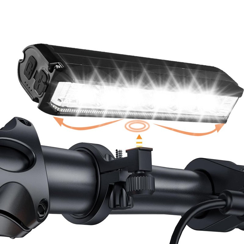 Rechargeable LED Bicycle Light Front Bike Lamp 1400 Lumens Waterproof