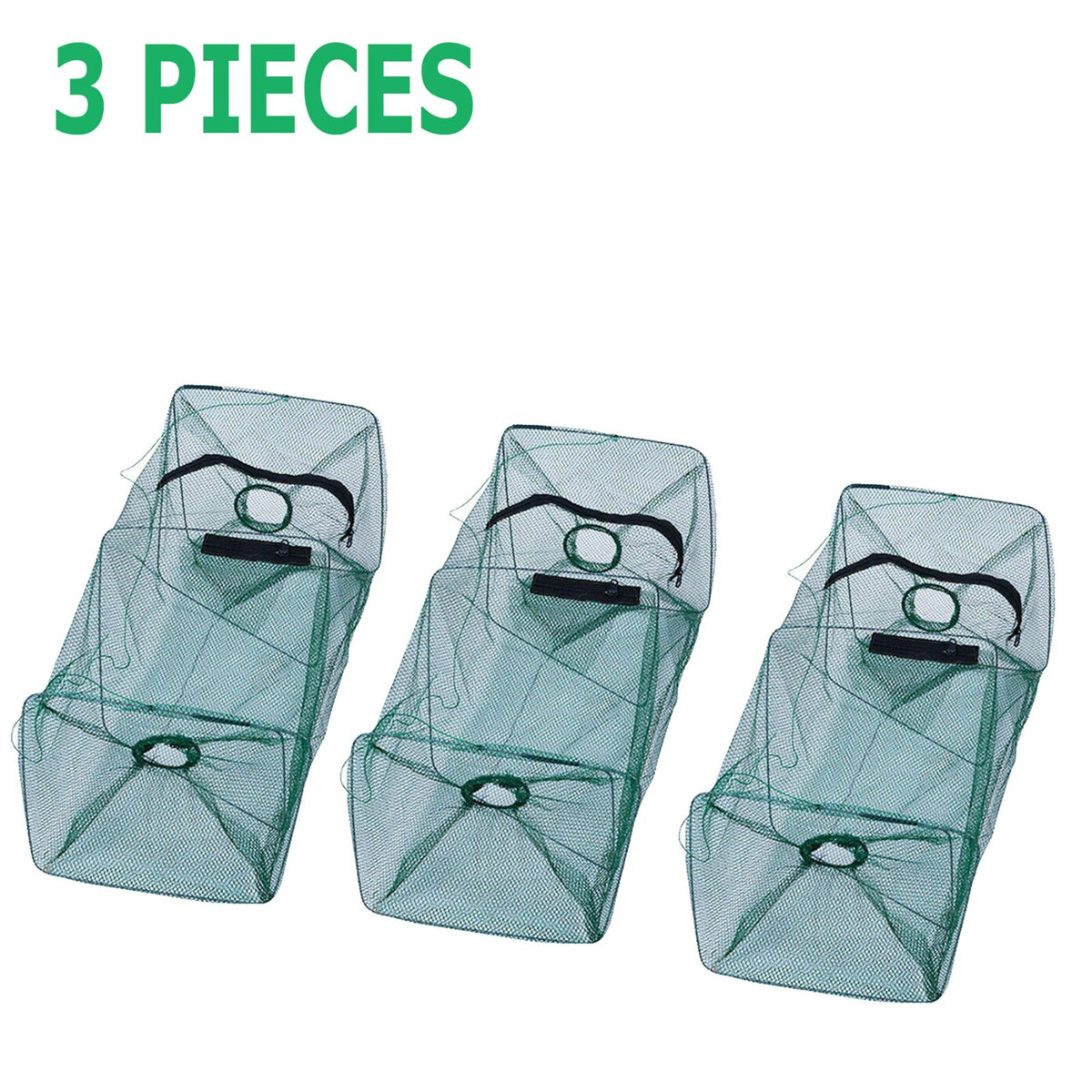 Foldable Fishing Bait Trap Net for Crab Shrimp Minnow Crawdad