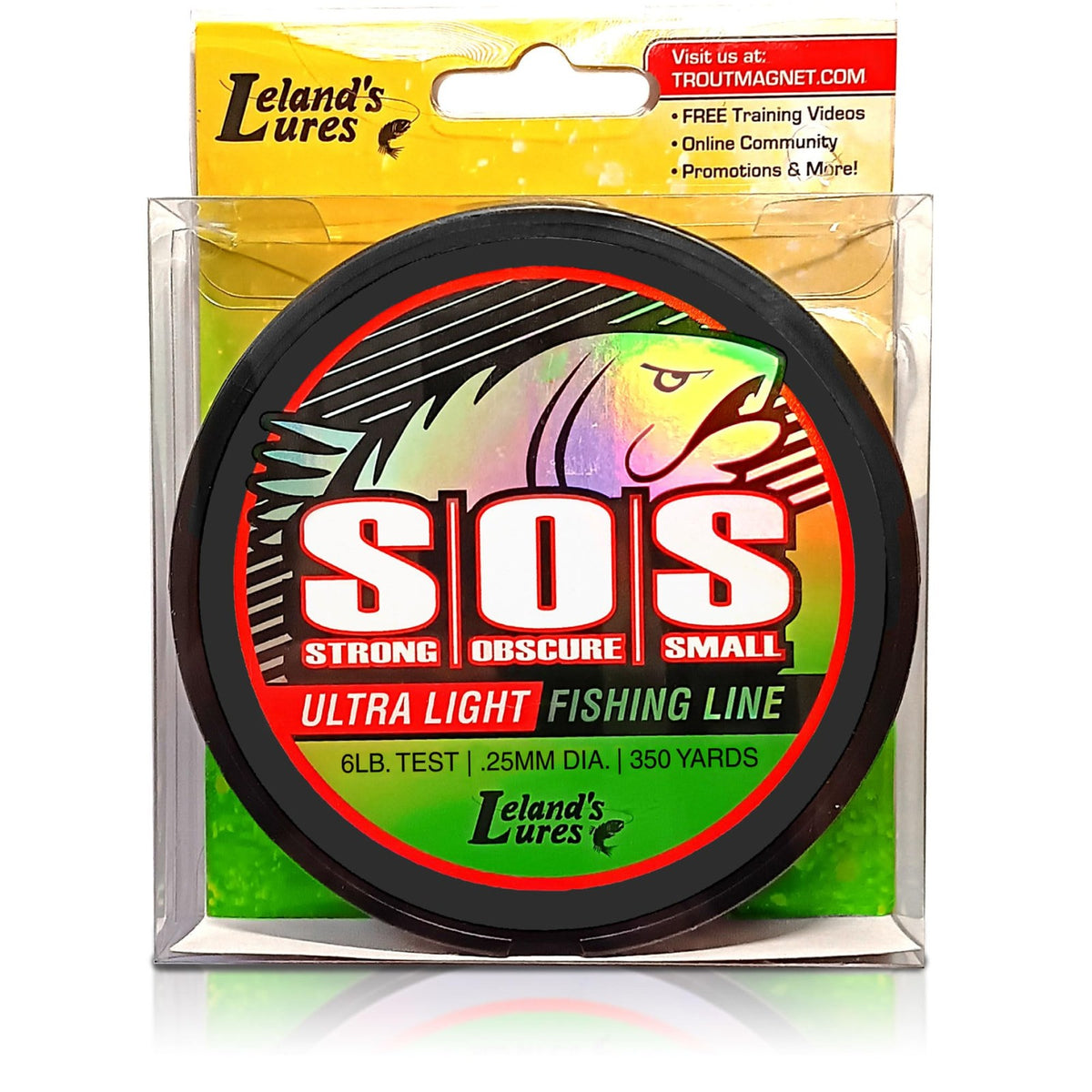 Fishing Line - Abrasion Resistant Light Line for Casting & Knot Strength