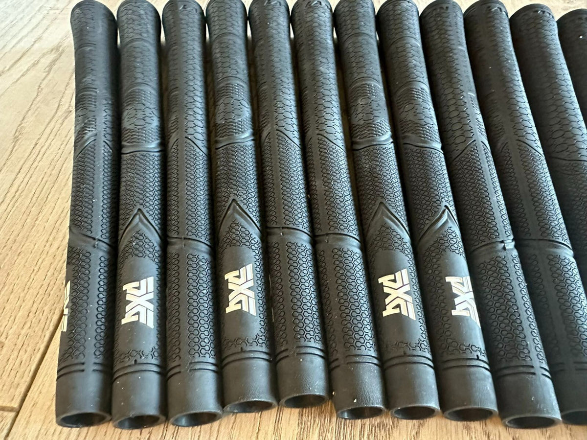 High Performance Golf Club Grips Midsize 13-Pack - Black, Durable & Secure