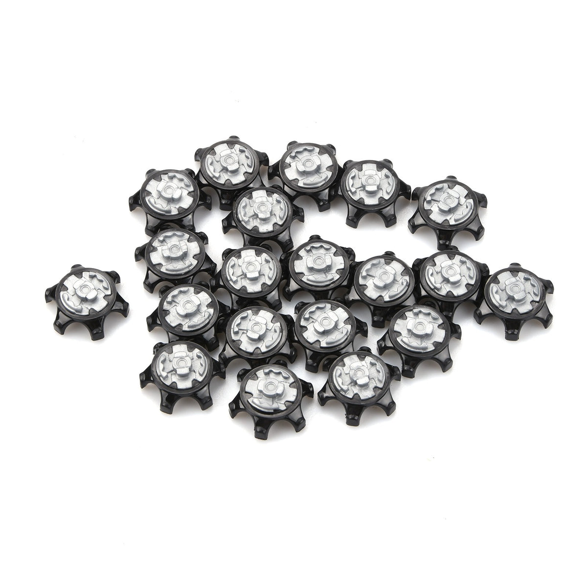 20PCS Soft Plastic Golf Shoe Spikes Replacement Cleats - Fast Twist Install
