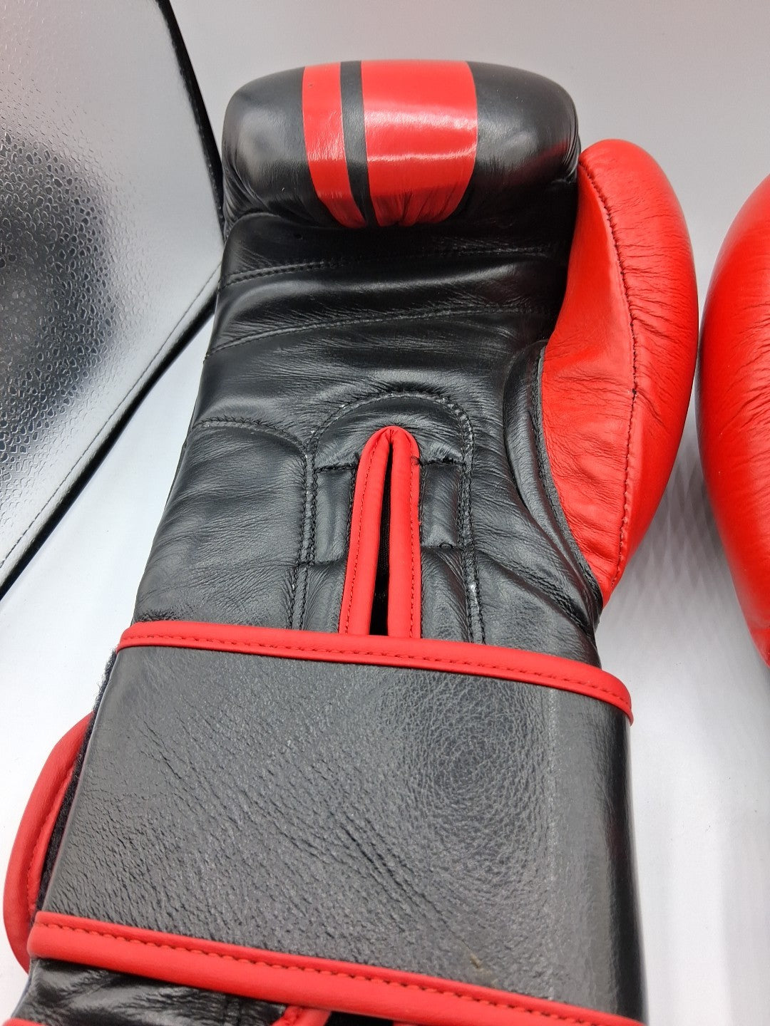 16oz Boxing MMA Gloves Red Black Heavy Bag Training Punch Gloves