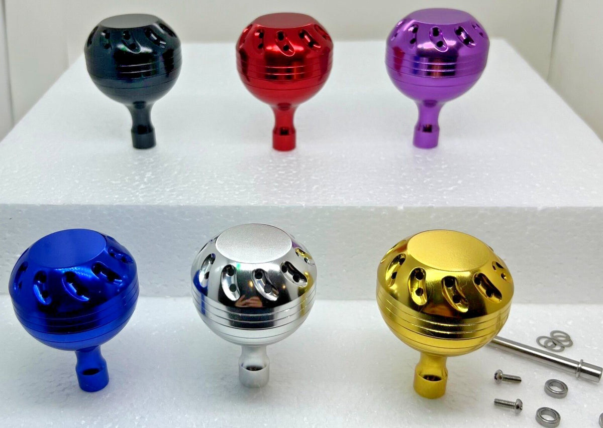 Fishing Reel Handle Knob 45mm Power Upgrade for Shimano Daiwa Penn Okuma