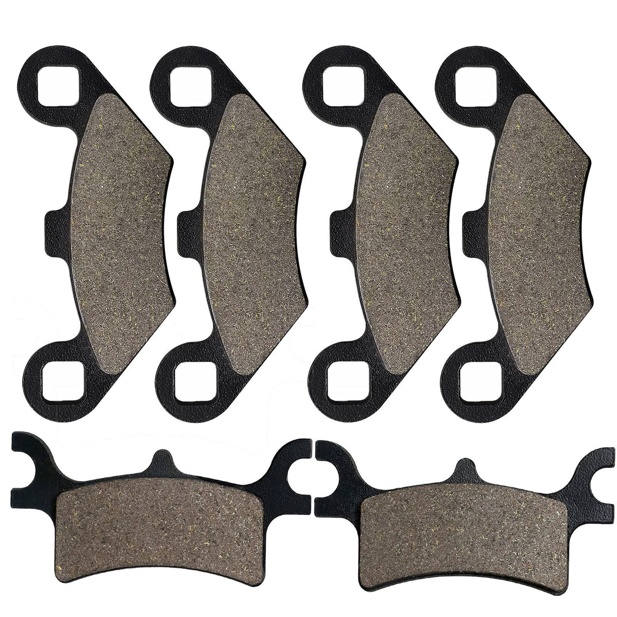 Polaris ATV Brake Pads Front & Rear Compatible with Sportsman 450-800