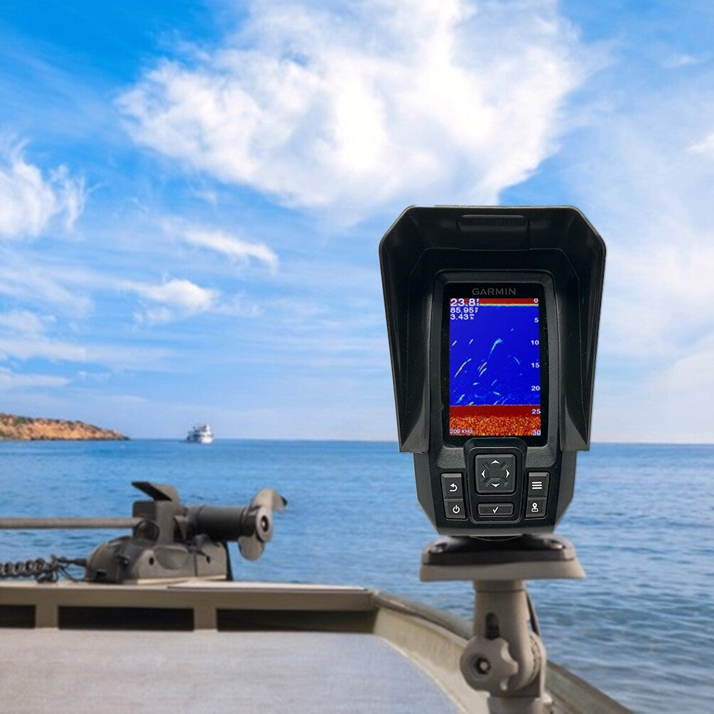 Sun Shade for Garmin Fish Finder - Compatible with Striker 4 & Plus 4 Models