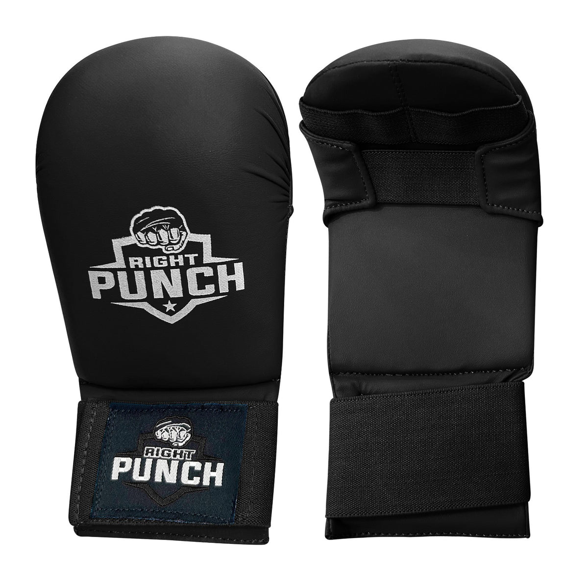 Karate Sparring Gloves for Training & Combat - PU Leather, Lightweight & Durable