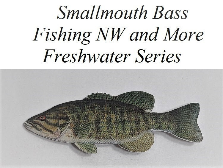 Smallmouth Bass Lapel Pin - Fishing & Outdoor Enthusiast Accessory