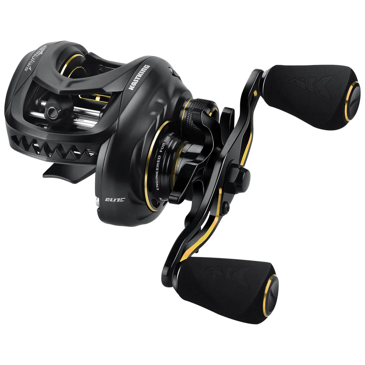 Baitcasting Fishing Reel - Versatile Cast & Pitch Reel with Magnetic Braking