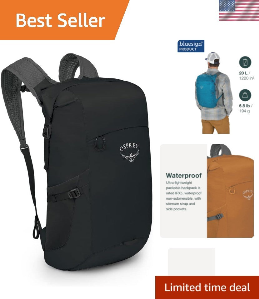 Ultralight Waterproof 20L Dry Pack for Hiking and Travel