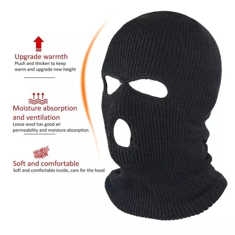 Full Face Winter Ski Mask Balaclava Beanie Tactical Warm Hat