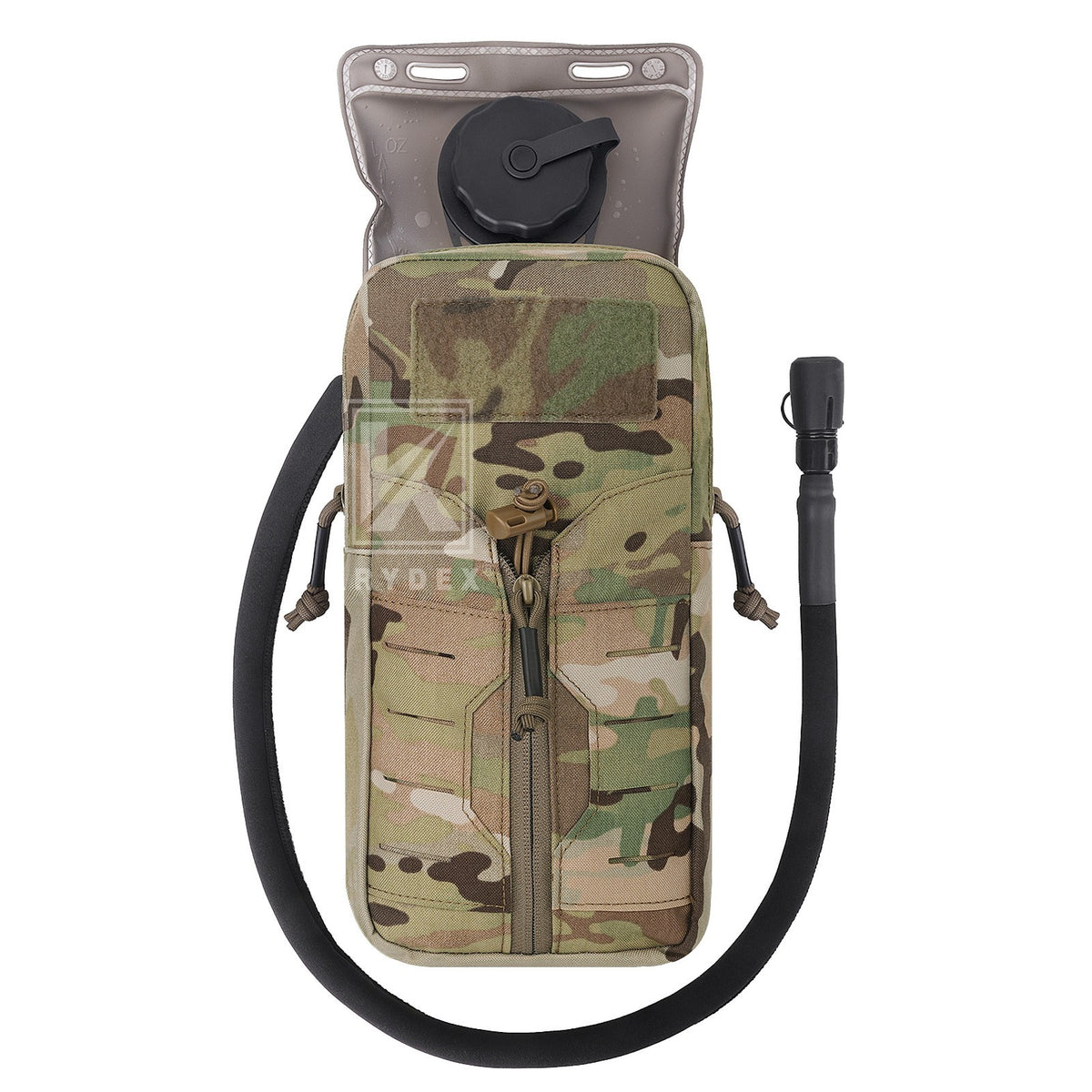 Tactical Hydration Pack with 1L Bladder and MOLLE for Hiking & Combat
