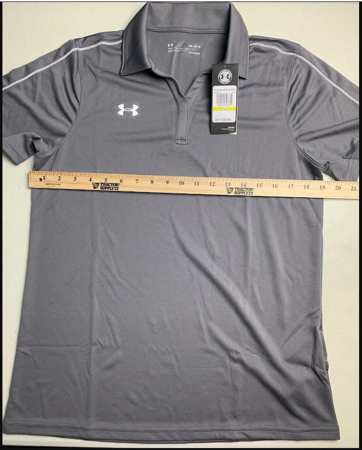 Women's Tech Polo Shirt - Loose Fit Athletic Moisture-Wicking Performance