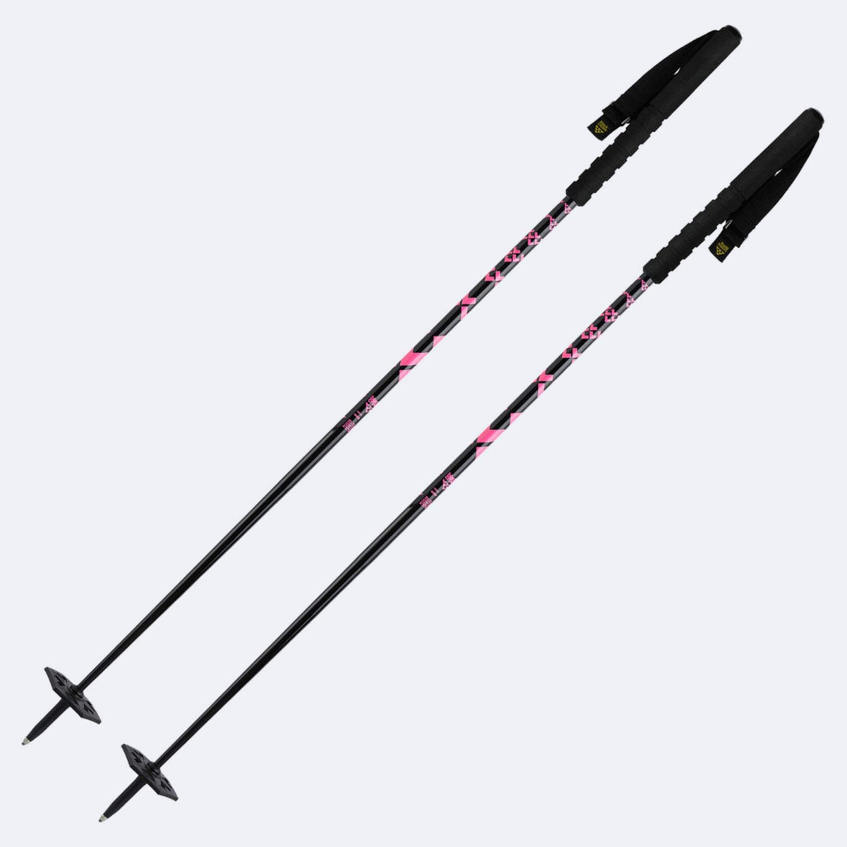 Lightweight Ski Poles for Alpine Skiing - Durable Aluminum Alloy & Flexible Basket