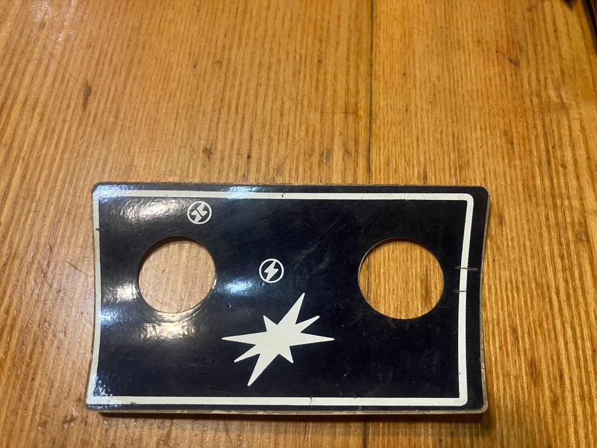 Vintage Polaris NOS Dash Decal 76-79 TX 250 340 440 Original Part 7071381