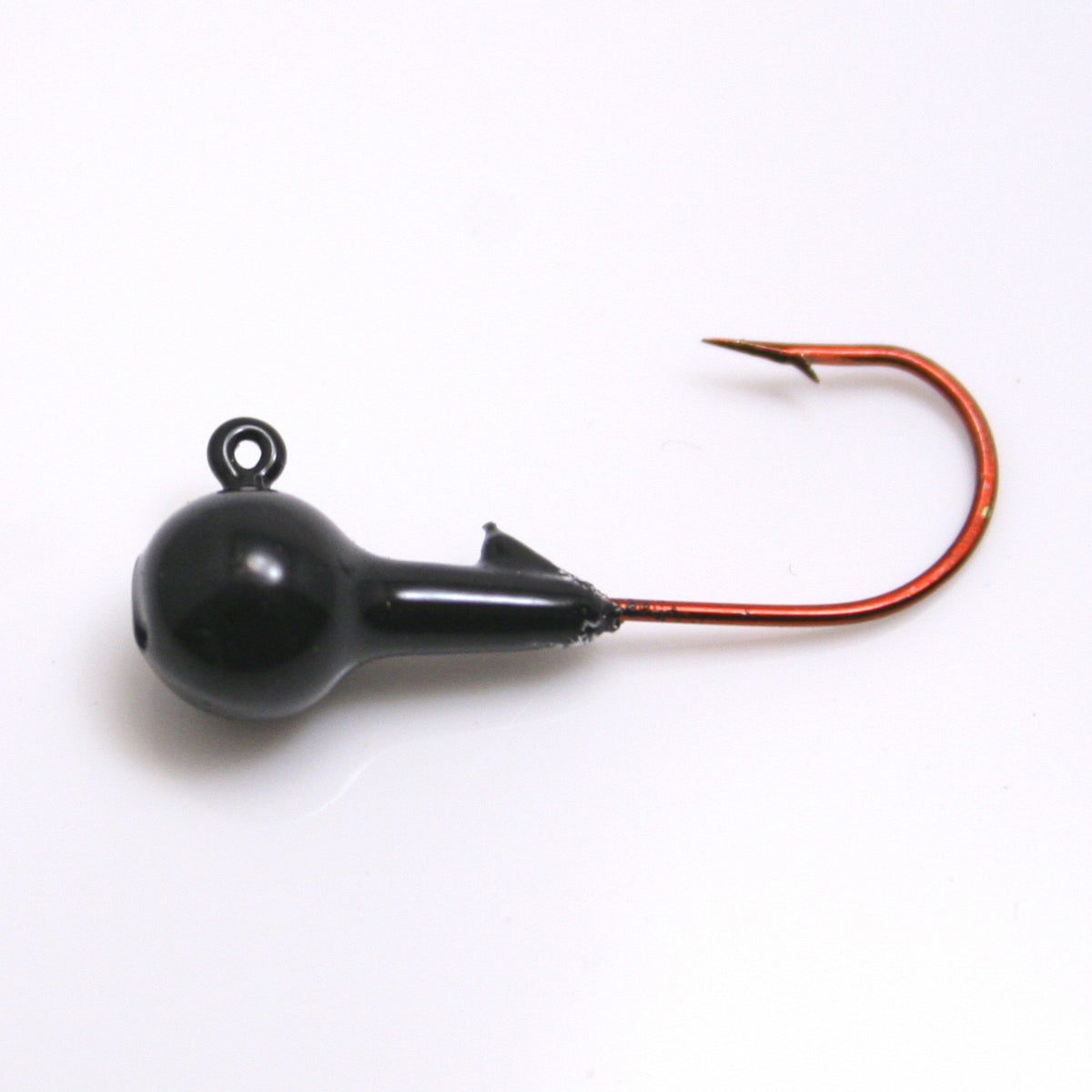 13 Pack 1/64 Oz Painted Round Head Crappie Fishing Jigs with Aberdeen Hooks