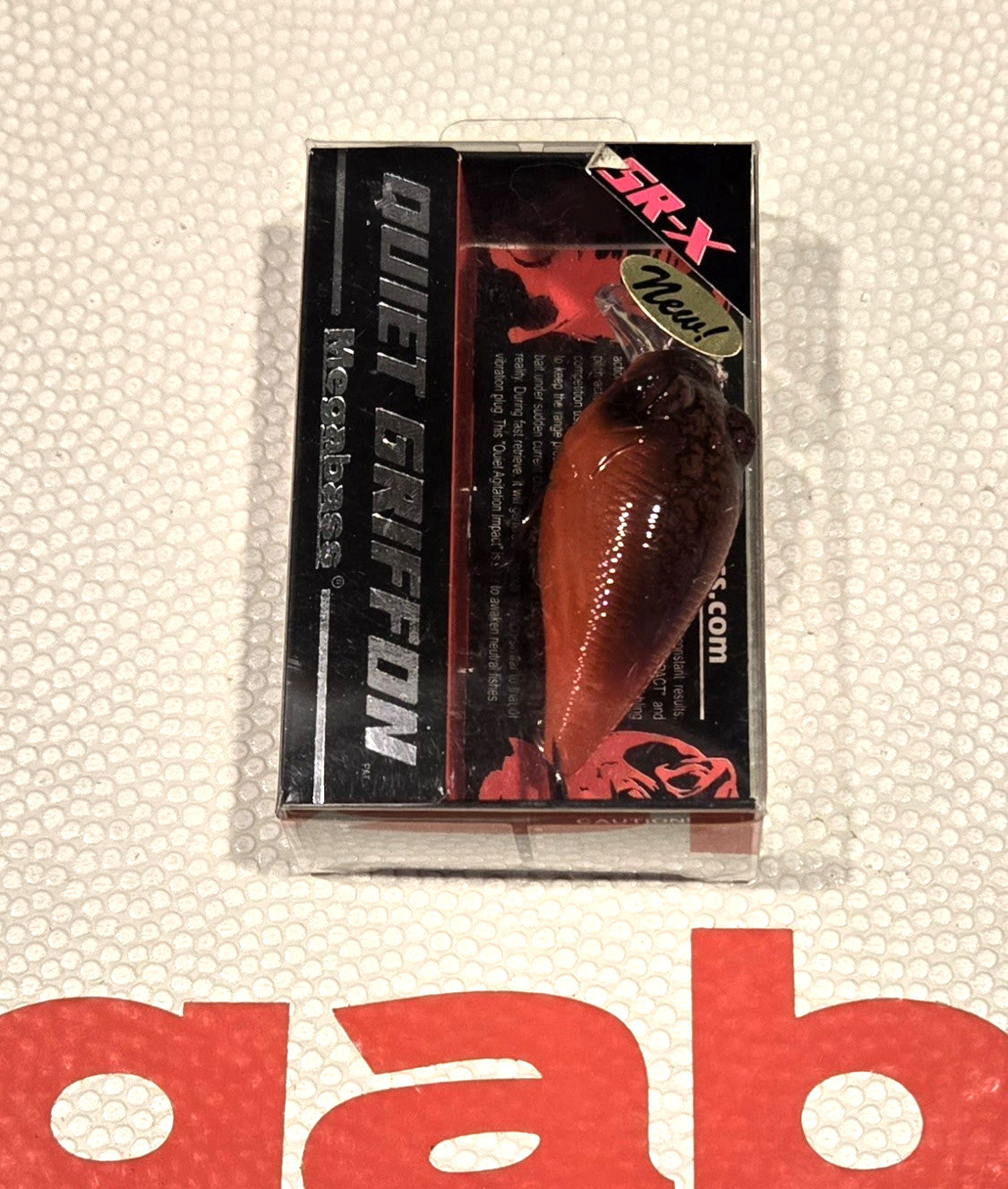 Megabass SR-X QUIET Griffon Fire Red Fishing Lure - Tough Color, NIP, Free Shipping