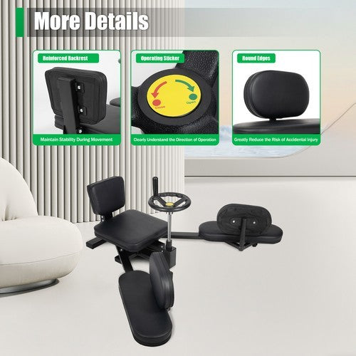 Leg Stretching Machine with 180° Splits Range for Fitness & Flexibility