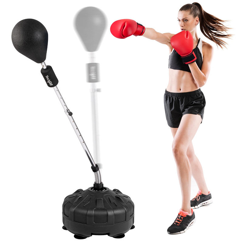 Adjustable Pedestal Punching Bag Stand for Boxing MMA Training Equipment