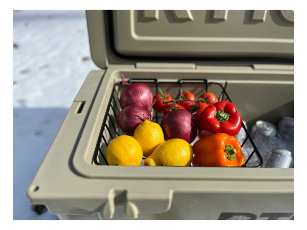 RTIC 65 Qt Cooler Wire Basket - Cooler Accessories for Dry Food Storage